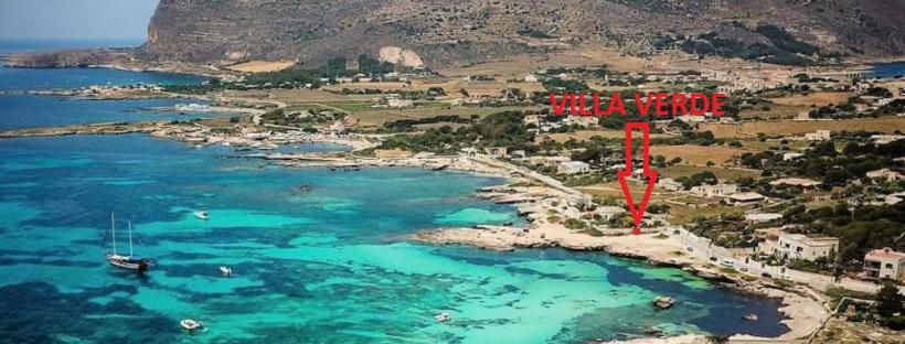 Villa Verde - Favignana Bagian luar foto